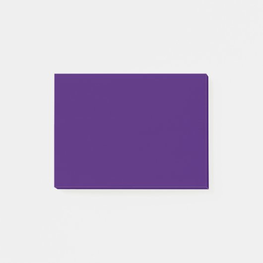 Diepe Violet Solid Color Post-it® Notes (Voorkant)