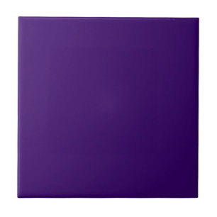 Diepe Violet Solid Color Tegeltje