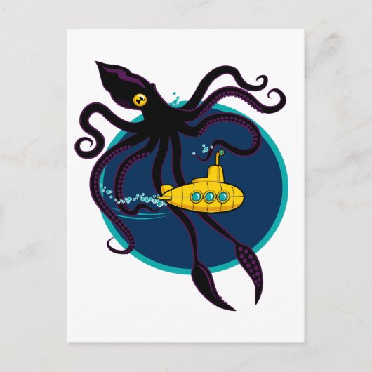 Diepe Zee Briefkaart (Voorkant)