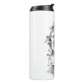 Diepe Zee duikhelm Thermosbeker (Gedraaid links)