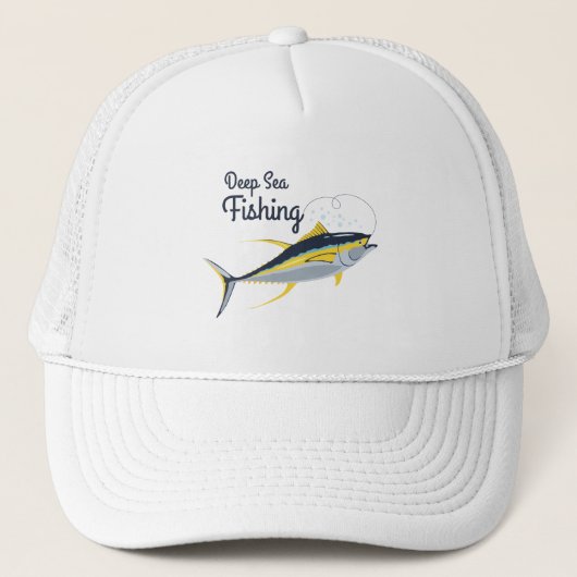 Diepe Zee Gevist Trucker Pet (Voorkant)