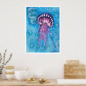 Diepe Zee Medusa Print (Keuken)