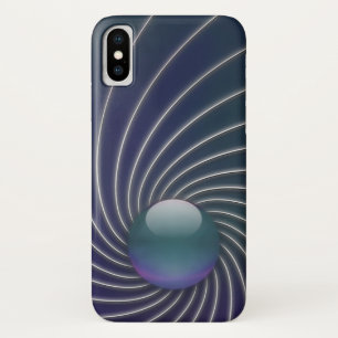 Diepe Zee spiralen iPhone Case-Mate X Hoesje