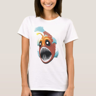 Diepe Zee vis T-shirt