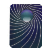 Diepe Zeeen Draaikrokken Flexible Magnet Magneet (Verticaal)