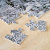 Diepgevroren bomen legpuzzel (Zijkant)