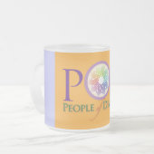 Diepgevroren glazen Mok - Diversiteit (Voorkant links)