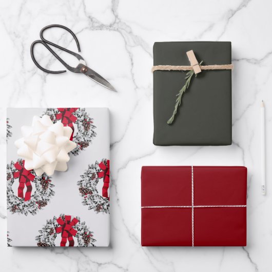 Diepgevroren Wrappset Inpakpapier Vel (Voorkant)