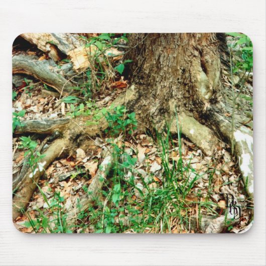 diepgeworteld muismat (Voorkant)