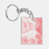 Dieprode Echos Sleutelhanger (Voorkant Links)