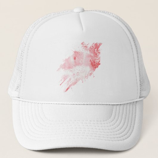 Dieprode Echos Trucker Pet (Voorkant)