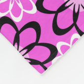 Dieproze gepersonaliseerde hondendekens fleece deken (Hoek)