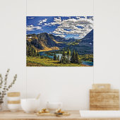 Diepte 84 Schets Poster (Keuken)