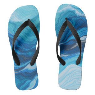 diepten van de oceaan teenslippers