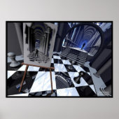 Dieptewaarneming Poster (Voorkant)