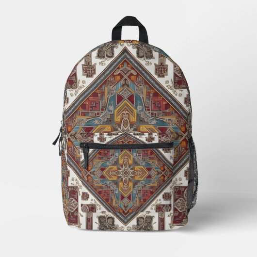 diepvriesscherf bedrukte rugzak (Voorkant)