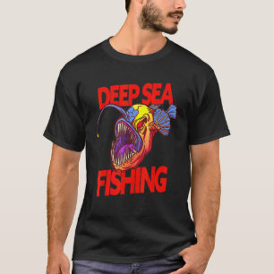 Diepzee Vissen - Zeeduivel Diepzee Monster T-shirt