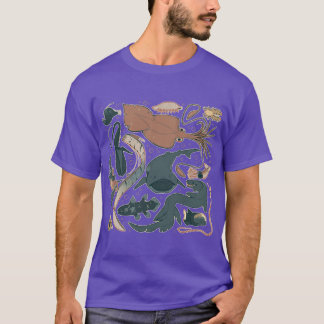 Diepzeewezens V2 vintage T-shirt