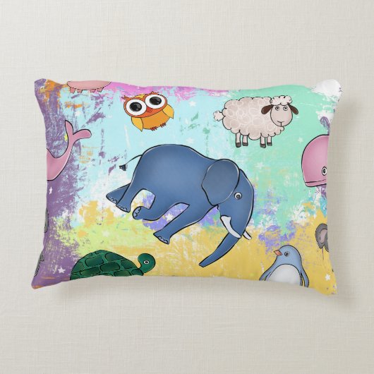 Dier Accent Kussen (Achterkant)