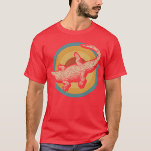 Dier Alligator Krokodil Dierentuin Dier vintage T-shirt