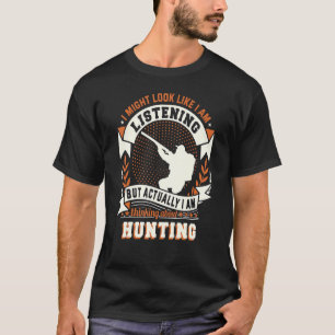 Dier beste jager wilde dieren jacht op papa herten t-shirt
