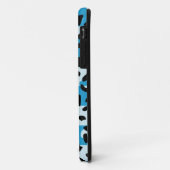 Dier Blauwe Luipaard Patroon iPhone5 Hoes (Achterkant/links)
