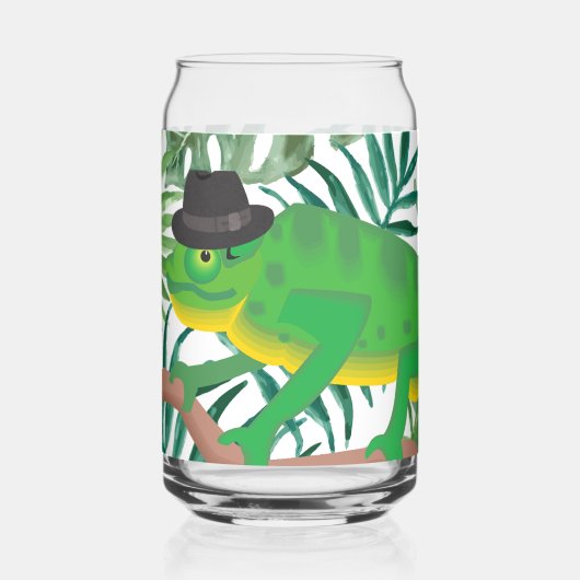 dier blikvorm glas (Voorkant)
