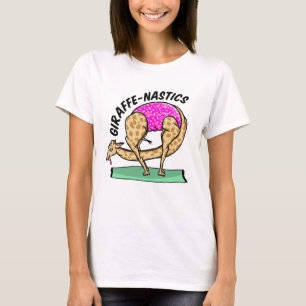 Dier die gymnastiek doet t-shirt