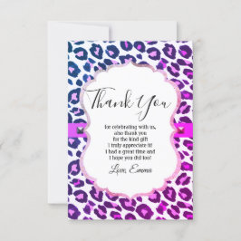 Dier, dierenprint, Luipaard, jachtluipa dank je Kaart