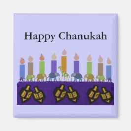 Dier Dreidel Hannukah Menorah Magnet Magneet
