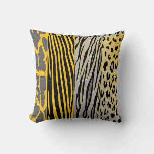 Dier Gedrukt Zebra Stripe Kussen