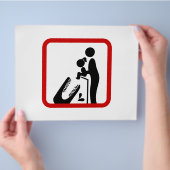 Dier geen dochter aan de Krokodilentuin. Flyer (Hand)