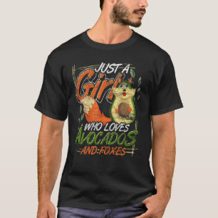 Dier, gewoon een meisje dat van Avocados houdt en T-shirt