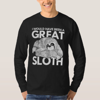 Dier in de Dierentuin   Ik was een geweldige luiaa T-shirt