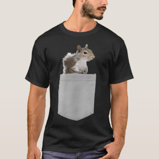 Dier In Je Zak Amerikaanse Grijze T-shirt