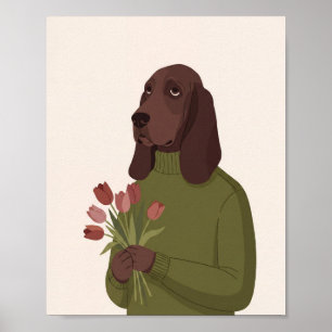 Dier in Trui Kunst Nr. 8 Poster