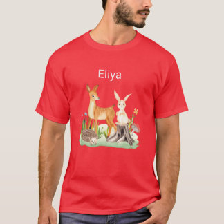 Dier konijn egel Eliya meisje T-shirt