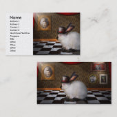 Dier - konijn - Omgekeerd Visitekaartje (Voorkant / Achterkant)