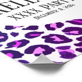 Dier, Leopard, cheetah welkomstbord Poster (Hoek)