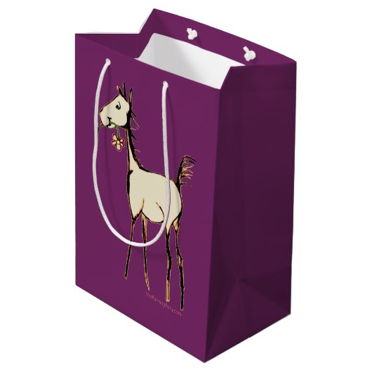dier met ventilator medium cadeauzakje (Achterkant Gekanteld)