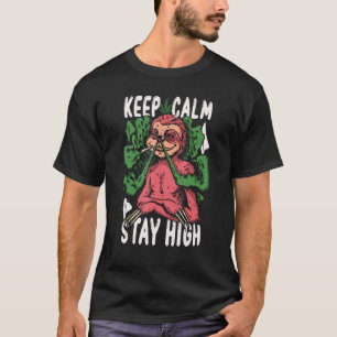 Dier Onkruid Roken Luiaard & Onkruid T-shirt