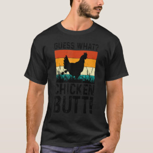Dier Raad Wat Kip Kont Schattige Kippen Buff T-shirt