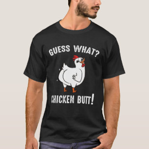 Dier Raad Wat Kip Kont Schattige Kippen Buffs T-shirt