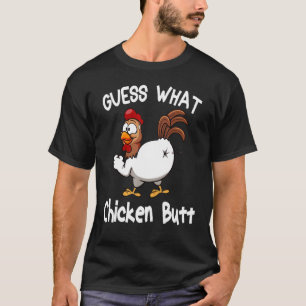 Dier Raad Wat Kippenkont Schattige Kippen Buffs T-shirt