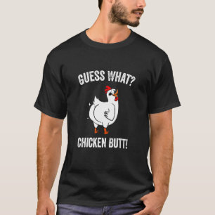 Dier Raad Wat Kippenkont Schattige Kippen Buffs T-shirt