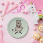 Dier - Schattige - happy QUOKKA - Papier Bord (Feest)