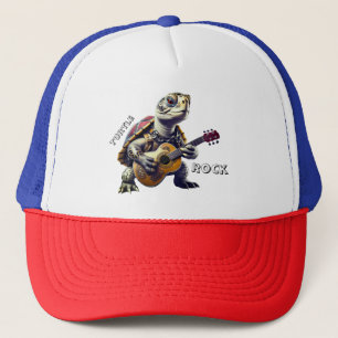Dier Schildpad Cartoon Karikatuur Trucker Pet