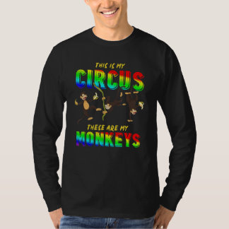 Dier uit de dierentuin Dit is mijn circus Dit zijn T-shirt