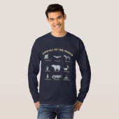 Dier van de World Exotic Wildlife Names T-shirt (Voorkant volledig)