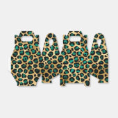 Dierafdrukken, leopard Print Cadeaupatroon, luipaa Bedankdoosjes (Uitgevouwen)